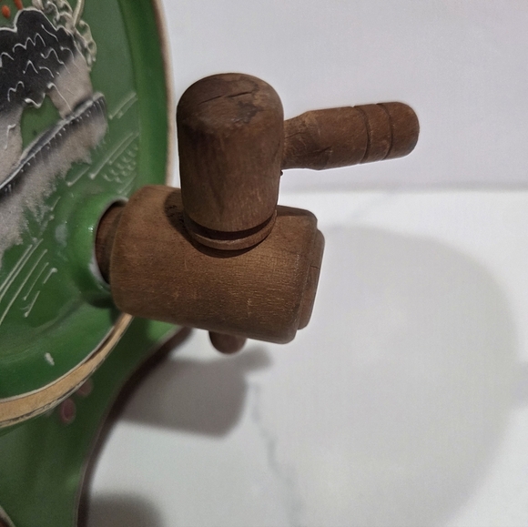 7 Pcs Moriyama Mori-Machi Japan Porcelain Sake Decanter Barrel & Cups 1926-1929 - Picture 11 of 17